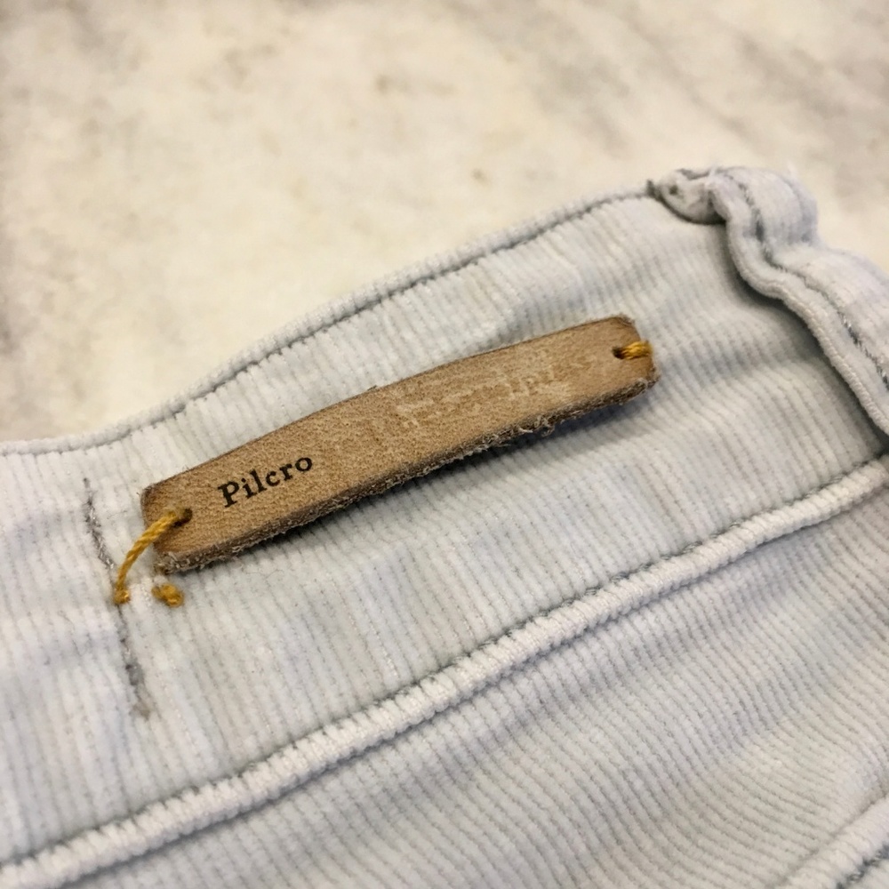 Anthropologie Pilcro corduroys in light grey - Picture 3 of 4